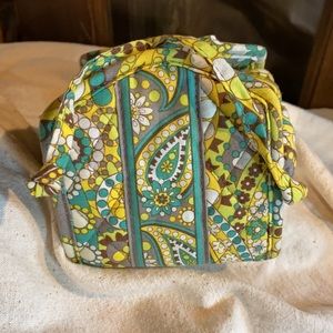 EUC Vera Bradley roll up tracer pouch